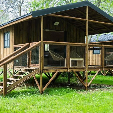 מלון Moncrabeau Camping Le Mouliat מראה חיצוני תמונה