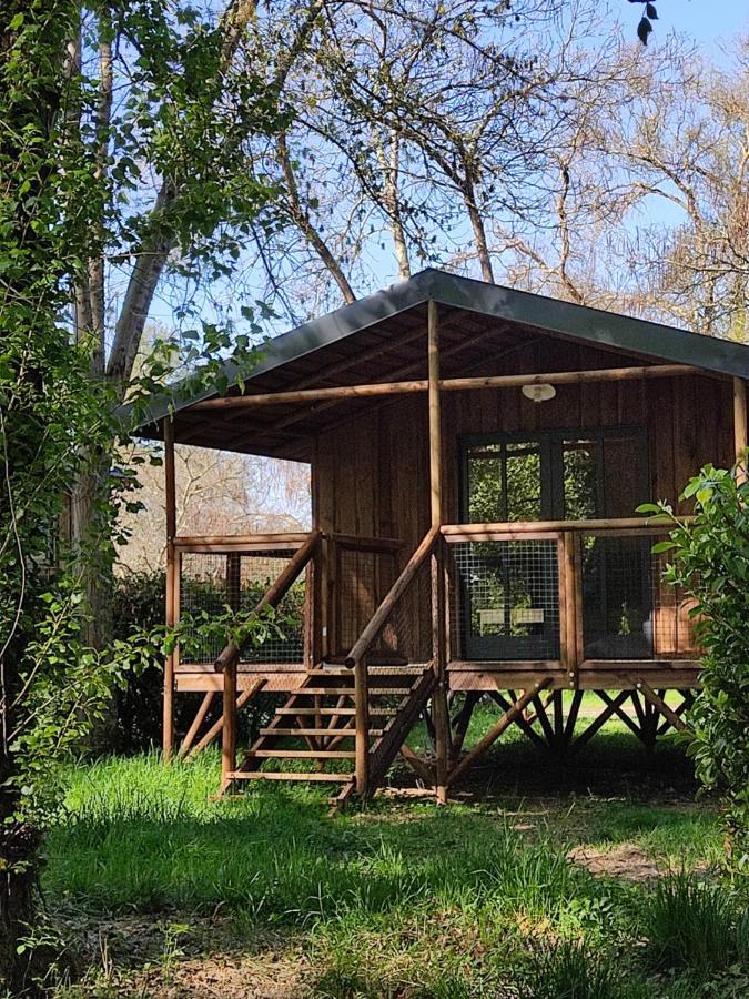 מלון Moncrabeau Camping Le Mouliat מראה חיצוני תמונה